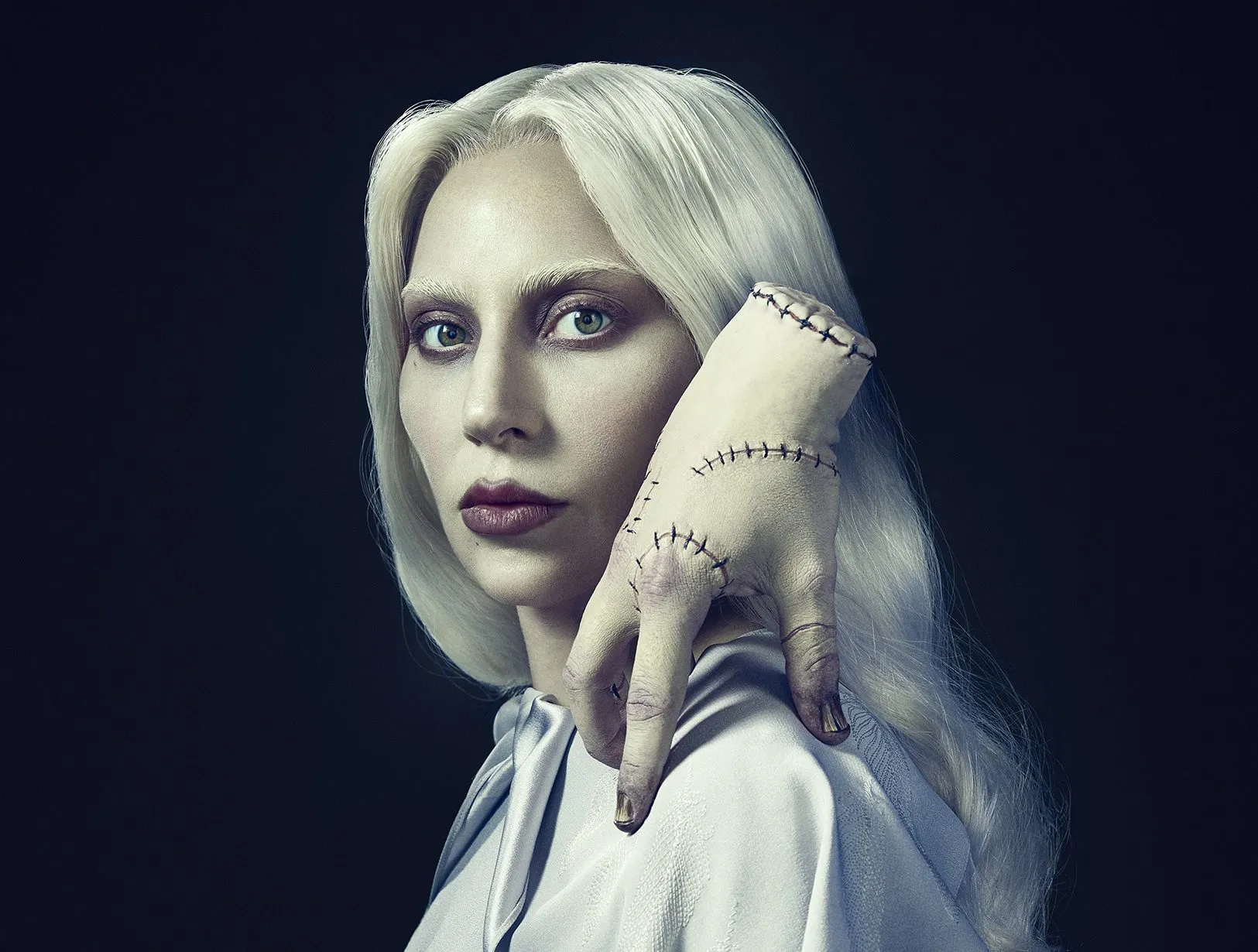 Lady Gaga's 'Wednesday' Costume Was a Ghostly Design for Rosaline Rotwood