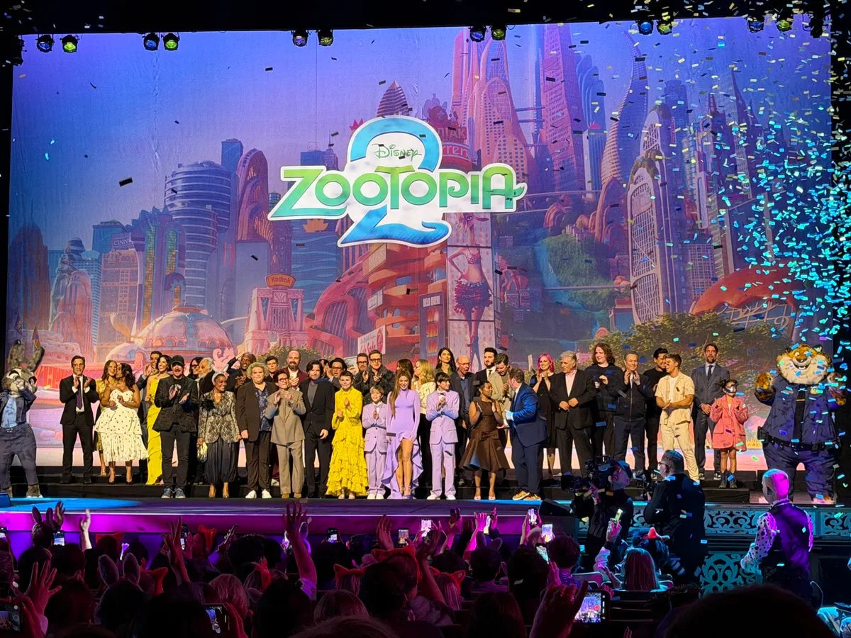 Our incredible cast of Disney's Zootopia 2 at tonight's World Premiere in Hollywood