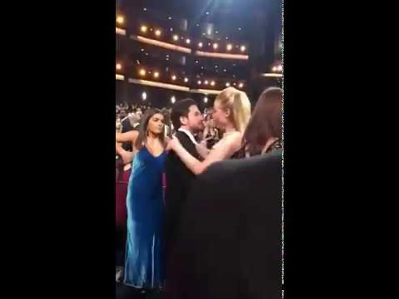 Game o' Hugs at the Emmy