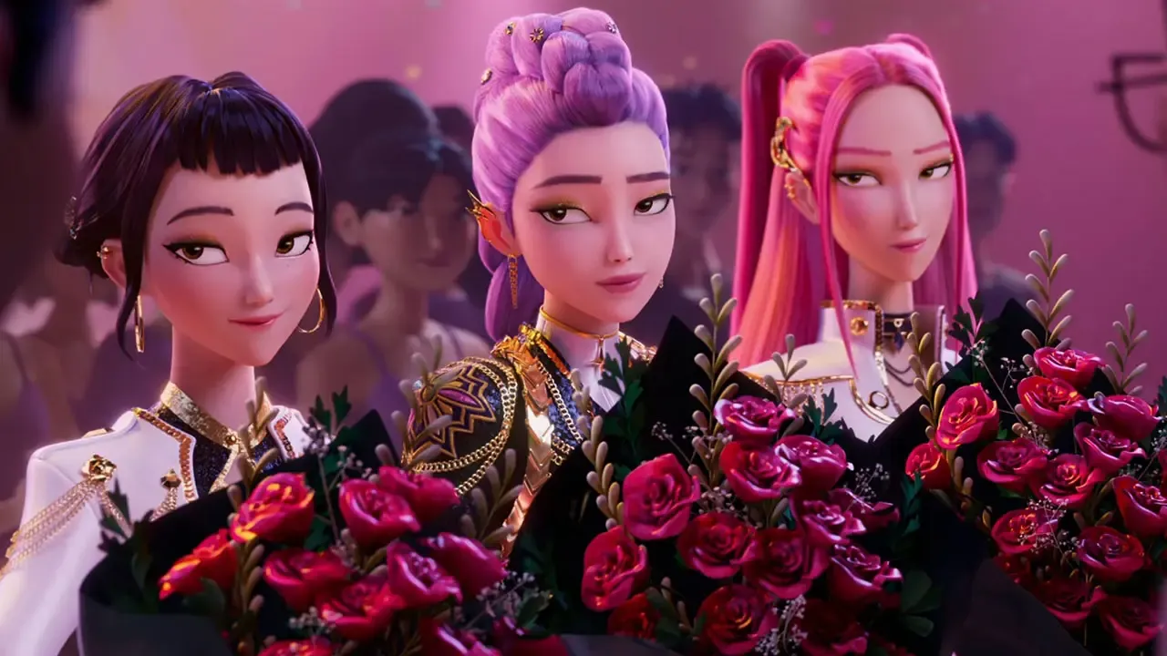 KPop Demon Hunters is now Netflix's most-watched film, beating Red Notice