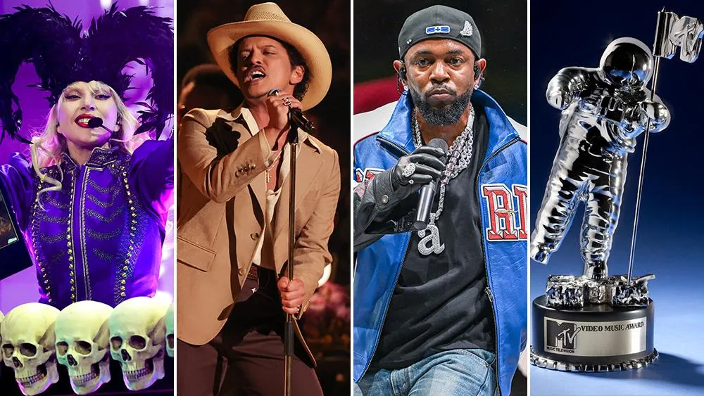 MTV VMA Nominations 2025 List: Lady Gaga, Bruno Mars & Kendrick Lamar Lead Field