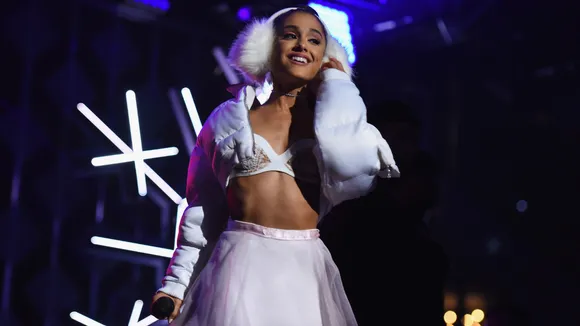 Ariana Grande Poses As A Scientist For '34+35'